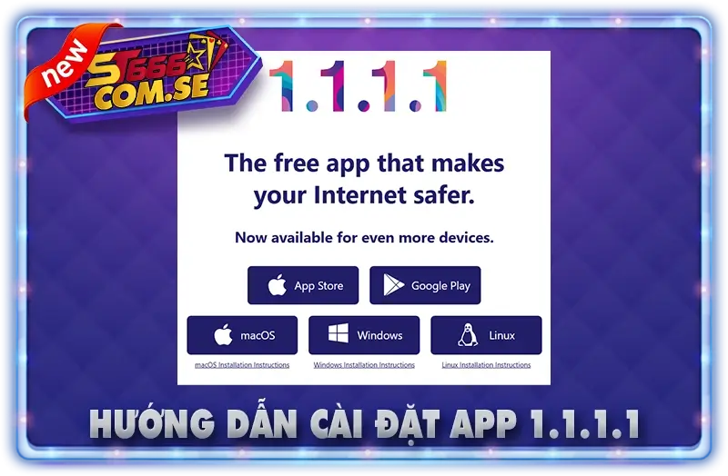 Hướng Dẫn Cài Đặt 1.1.1.1