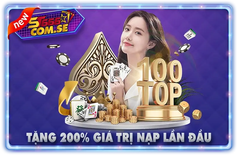 Tặng 200% Giá Trị Nạp Lần Đầu